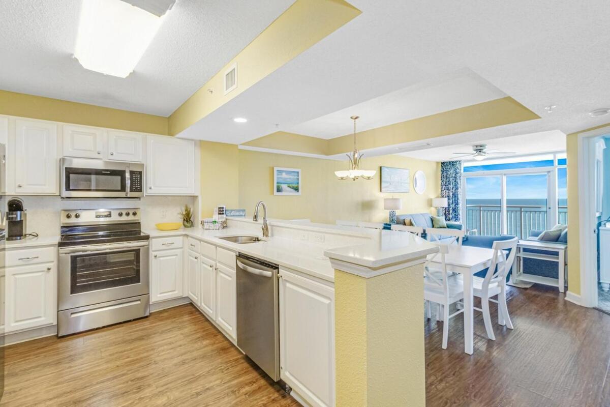 Ocean Front Grand Atlantic 4 Bedroom 3 Bathroom Grand Atlantic Resort マートルビーチ エクステリア 写真