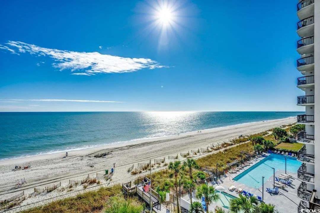 Ocean Front Grand Atlantic 4 Bedroom 3 Bathroom Grand Atlantic Resort マートルビーチ エクステリア 写真